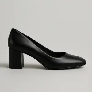 Formal Block Heel Pump